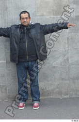 Whole Body Man T poses White Casual Average Standing Street photo references